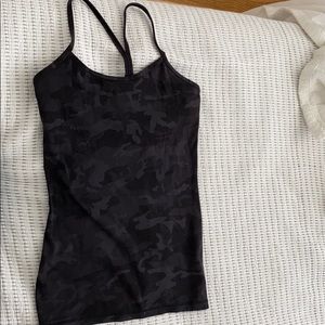 Lululemon yoga racerback- power y tank luon